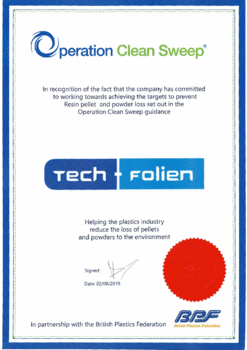 Operation Clean Sweep Certificate 2019